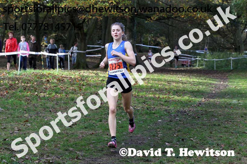 Under-17 womens National Cross Country Relays. Photo: David T. Hewitson/Sports for All Pics